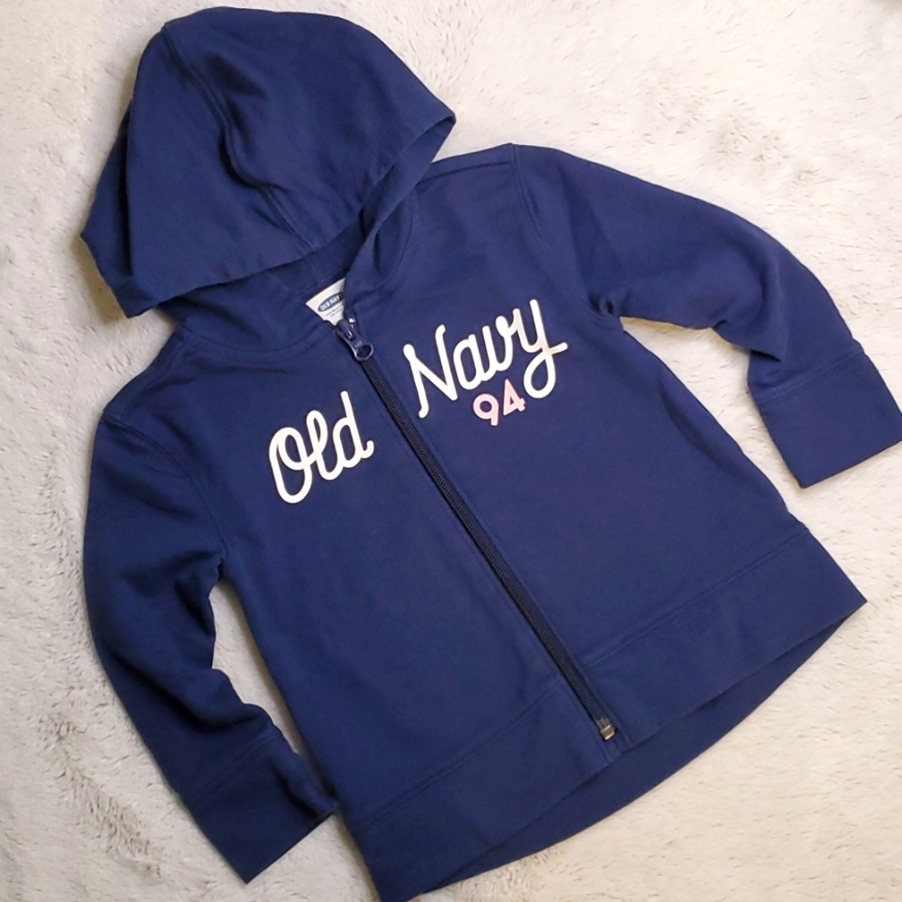Old Navy 2t zip up Navy hoodie